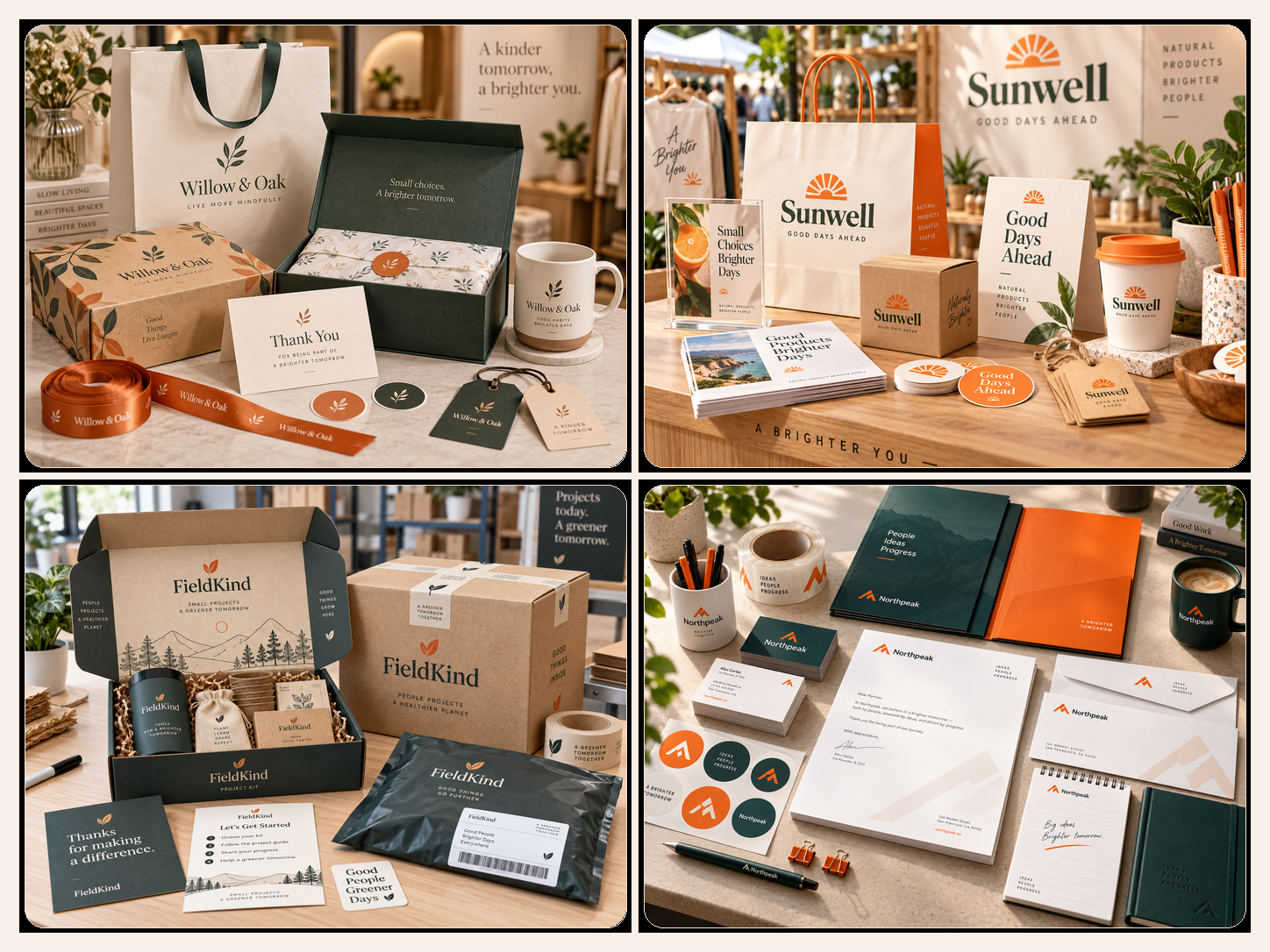 Brand and commercial materials