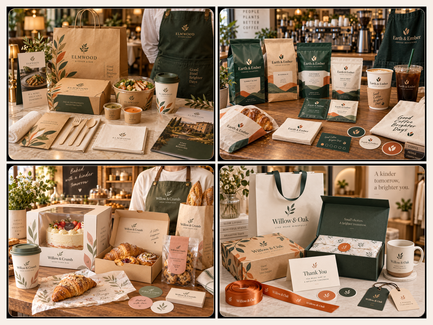 TopTrustYou packaging and branded materials assortment