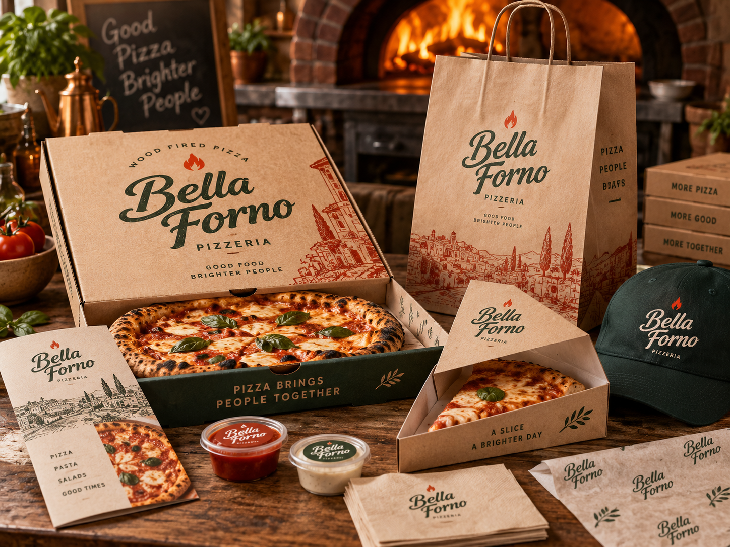 Pizza Shop Packaging case